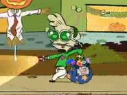 Jimmy as cute alien.