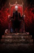 Count Orlok on his throne.