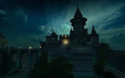 Shao Kahn's castle in MK:C.