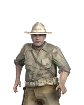 Tall Trees Guard's playable skin.