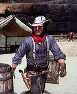 Mash walking around in Spider's Quarry.