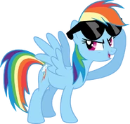 Rainbow Dash.