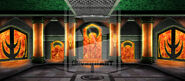 An artwork of one of Shinnok's spire rooms.