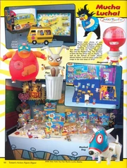 ¡Mucha Lucha! Jakks Pacific Toy Display from NY Toy Fair 2004