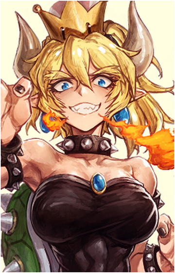 Amazing Bowsette (Bowser rule 63 version): Super (25 Sep 2018