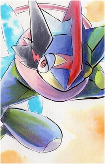 Greninja de Ash, PokéPédia