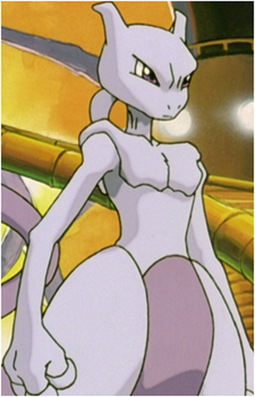 Mewtwo, Pokémon, anime, digital art, watermarked | 1024x957 Wallpaper -  wallhaven.cc