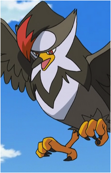 Staraptor  Flying type pokemon, Pokémon diamond, Pokemon pokedex