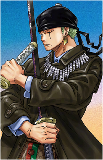 Roronoa Zoro from One Piece X Gucci Collaboration