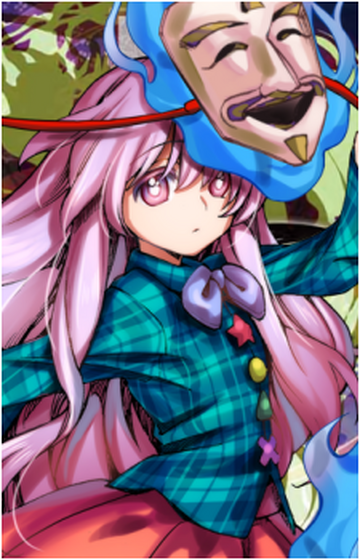 Touhou Project Hata no Kokoro The Expressive Poker Face Version 1