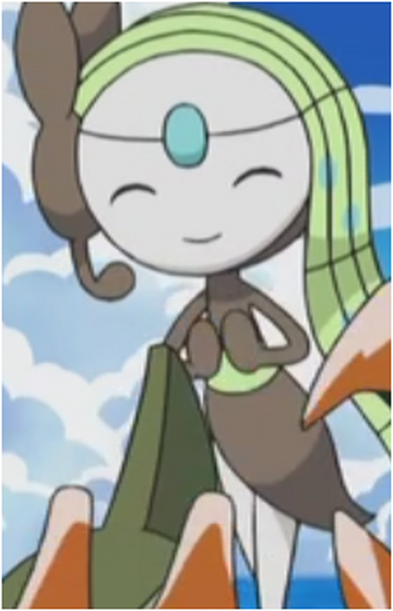 Maohi Region - MELOETTA(Maohian Form) - O Pokémon Melodia - TIPO:  FAIRY/DARK GÊNERO: SEM GÊNERO DESCRIÇÃO: Quando a lua está cheia no céu,  quando a noite está tranquila e o vento calmo