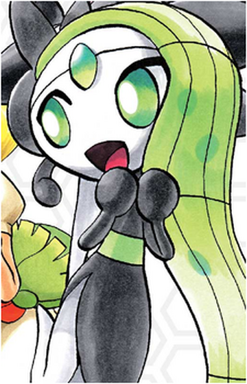 meloetta and meloetta (pokemon) drawn by tensaitou_tou