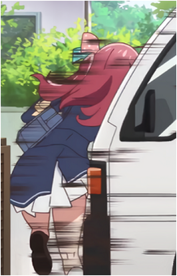 Anime Peeker Car Stickers Truck Window Motorcycle Car - Temu
