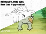 Official Mudmag Coloring Book