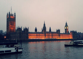 Westminster in the evening