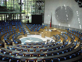 Bonn Bundestag Plenarsaal Germany