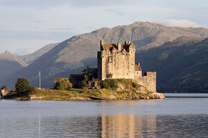 Scottish Eilean Donan castle