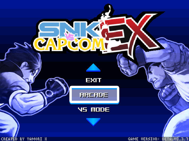 SNK VS CAPCOM EX ONLINE MUGEN 2020 