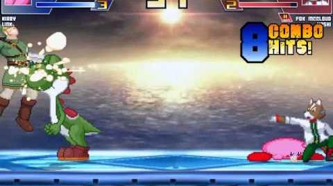 Random Mugen Battle- Link & Kirby vs