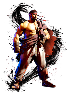 Custom Street Fighter Alpha Ryu figure