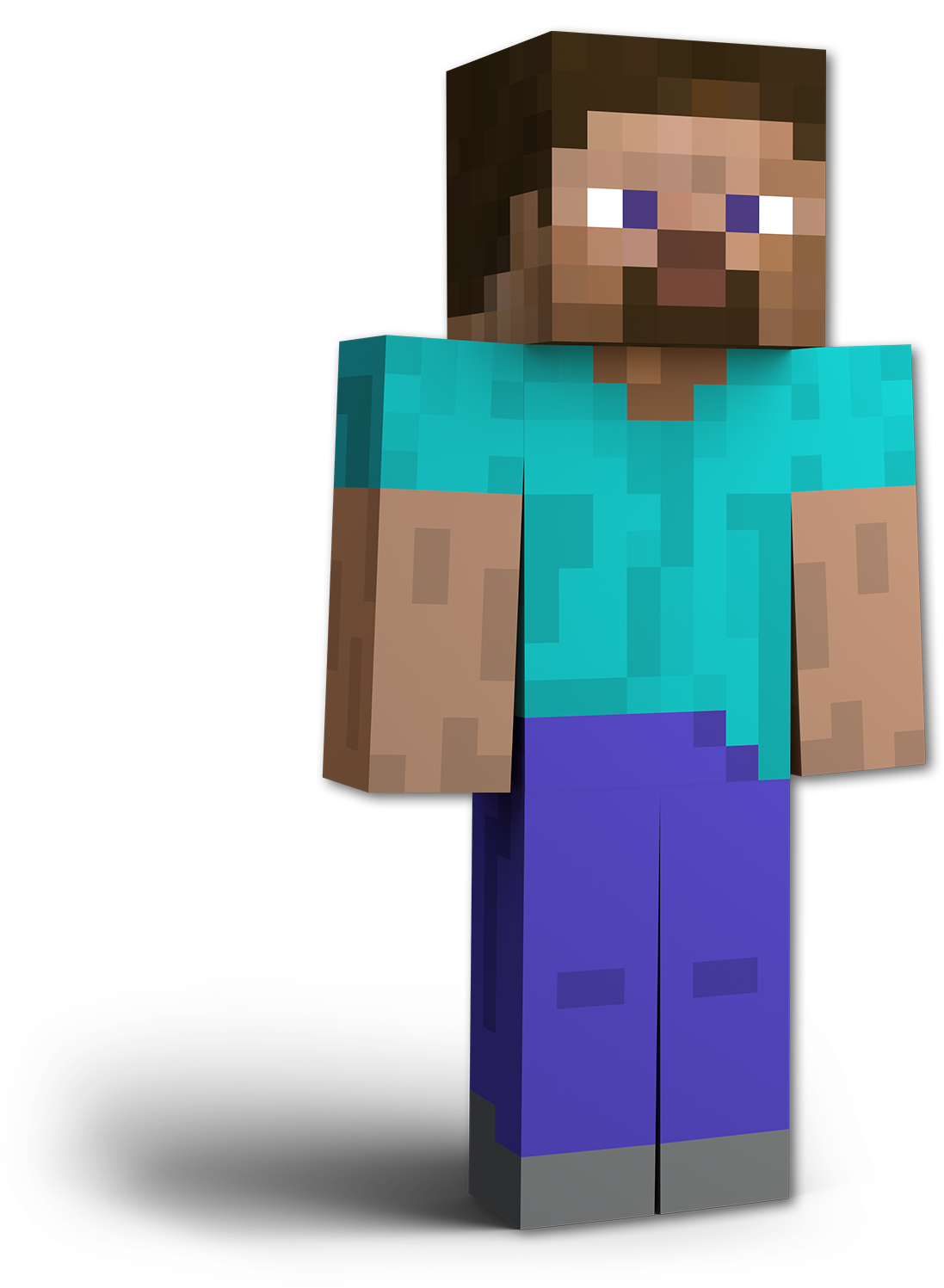 minecraft steve in real life