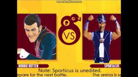 We are Number One but it's Robbie Rotten's MUGEN release! (PR Mugen VS Sportacus)