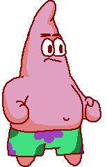 Patrick Idle Pose (GIF Animations Version) by SamuelterronFan2006