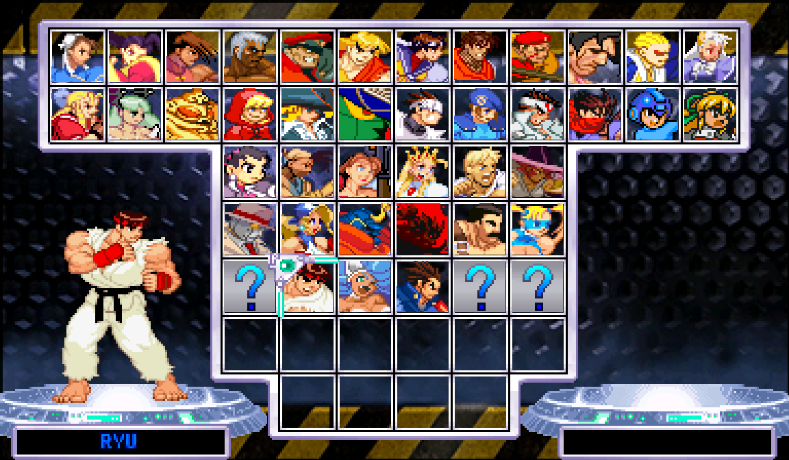 Capcom Universe: Nexus of Heroes, MUGEN Database