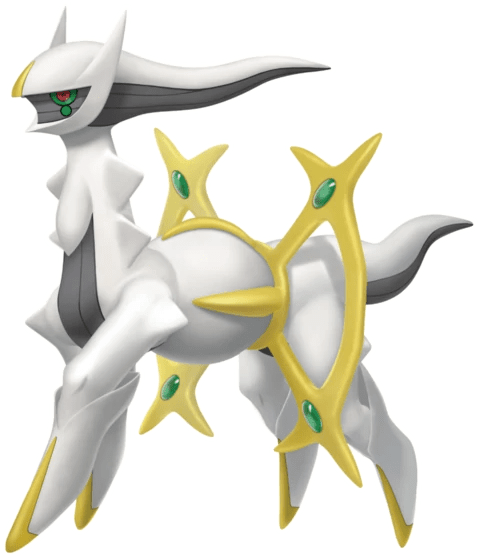 Arceus vs 6 legendary Pokemon