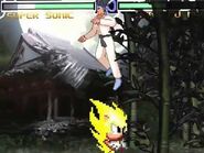 EX MUGEN Battle -9 - Super Sonic vs