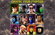 Character Select Screen