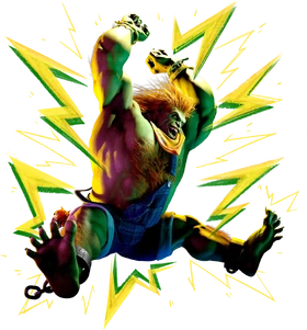 Blanka SF6 Render