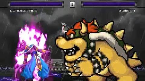 Mugen Lord Beerus vs Bowser