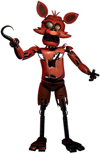 112 WITHERED FOXY JUMP SCARE HOLO FOIL SP 2016 FNAF Five Nights at Freddy's  card