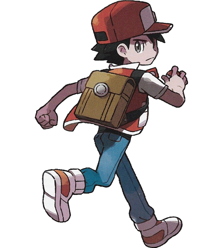 Pokemon Trainer Red Png 6 » Png Image - Red Pokemon Trainer Png,  Transparent Png, png download, transparent png image