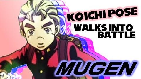 Customize jojo but mostly memes and koichi pose