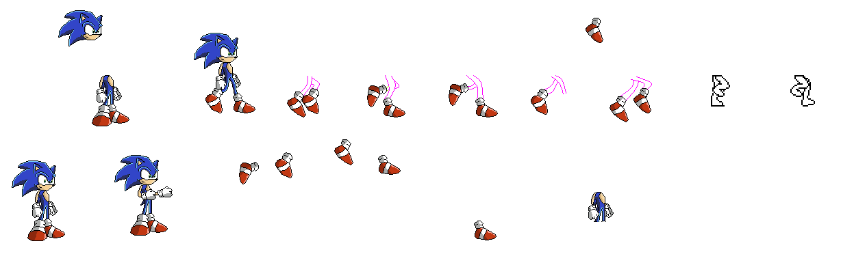 Sonic Sprites. Need Help!