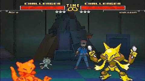 Mugen Pokemon Abra Vs Alakazam