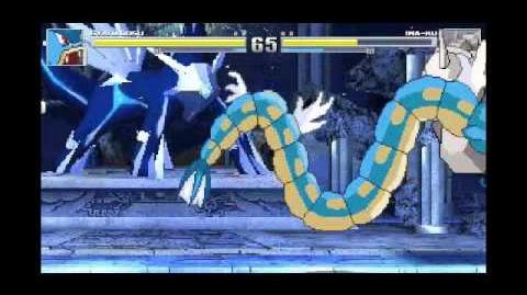 Mugen battle gyarados vs onix