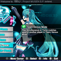 Hatsune Miku Project Mugen S P Mugen Database Fandom