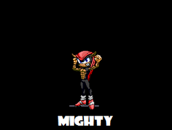 Mighty the armadillo jus - Sonic - AK1 MUGEN Community