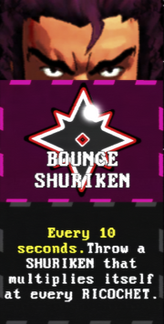 Bounce Shuriken