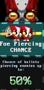 Foe Piercing Chance