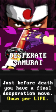Desperate Samurai