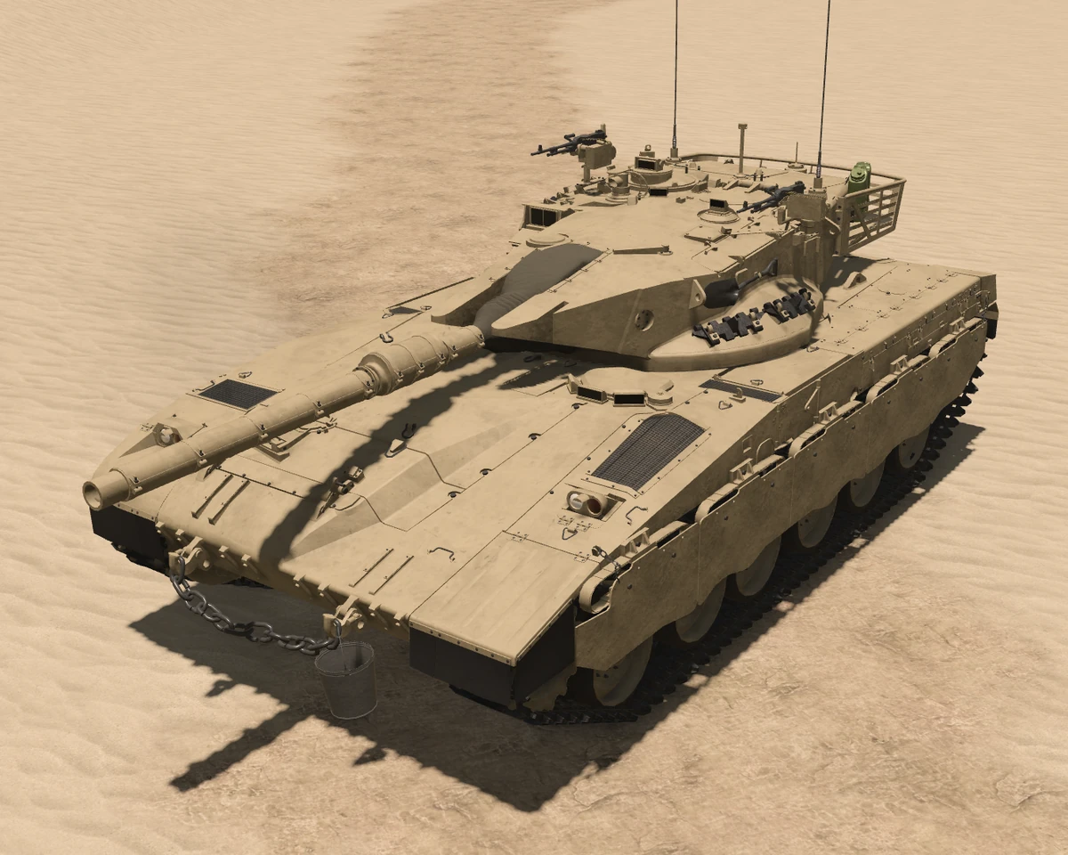 Merkava Mk.1B | Multicrew Tank Combat Wiki | Fandom