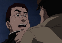 Tetsuro finds himself confronted by one of Chronos' agents in disguise.