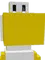 Yellow Minecraft Yoshi