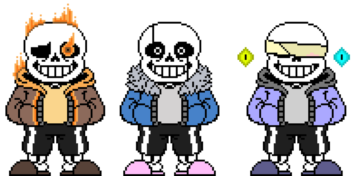 Pixilart - dust sans sprite sheet by Glitched-artist