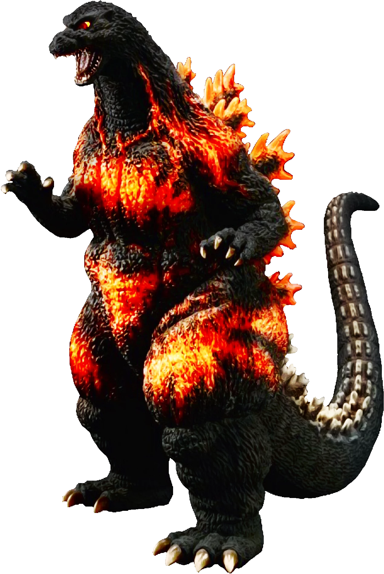 burning godzilla vs super godzilla