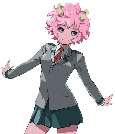 My hero hot sale academia pink girl